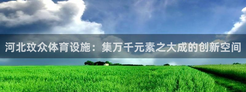 意昂5(KGAME)体育平台假的吗是真的吗：河北玟众体育设施 