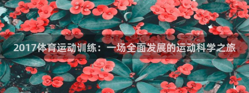必一运动体育：2017体育运动训练：一场全面发展的运动科学之旅